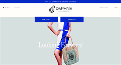 Desktop Screenshot of daphnebags.com